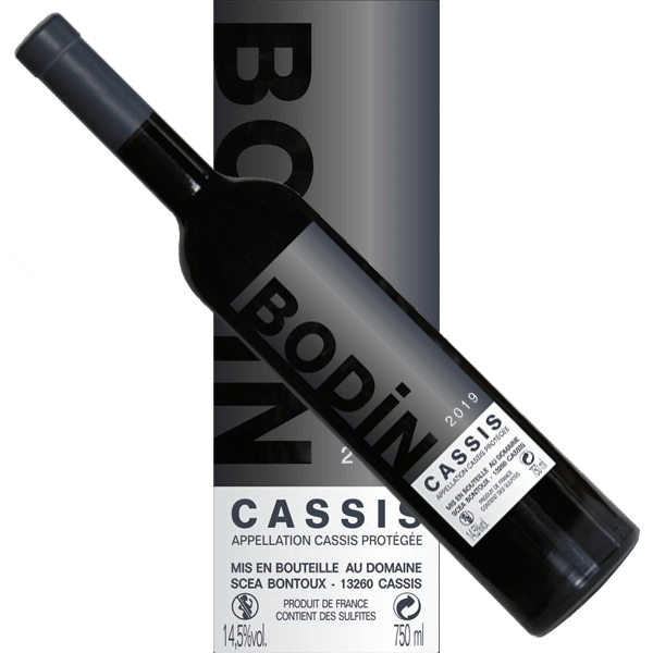 Rouge-vin-Cassis-Bodin-2019 étiquette